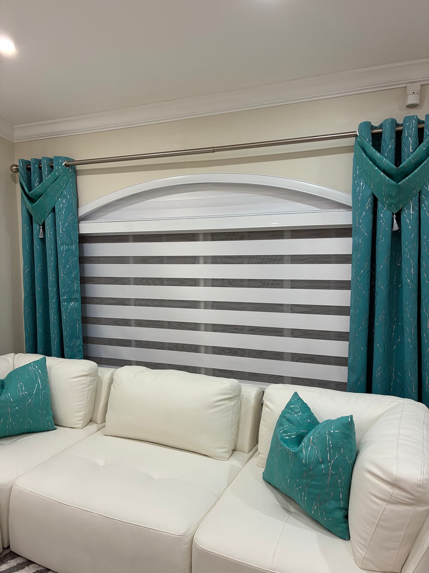 Turquoise Curtain