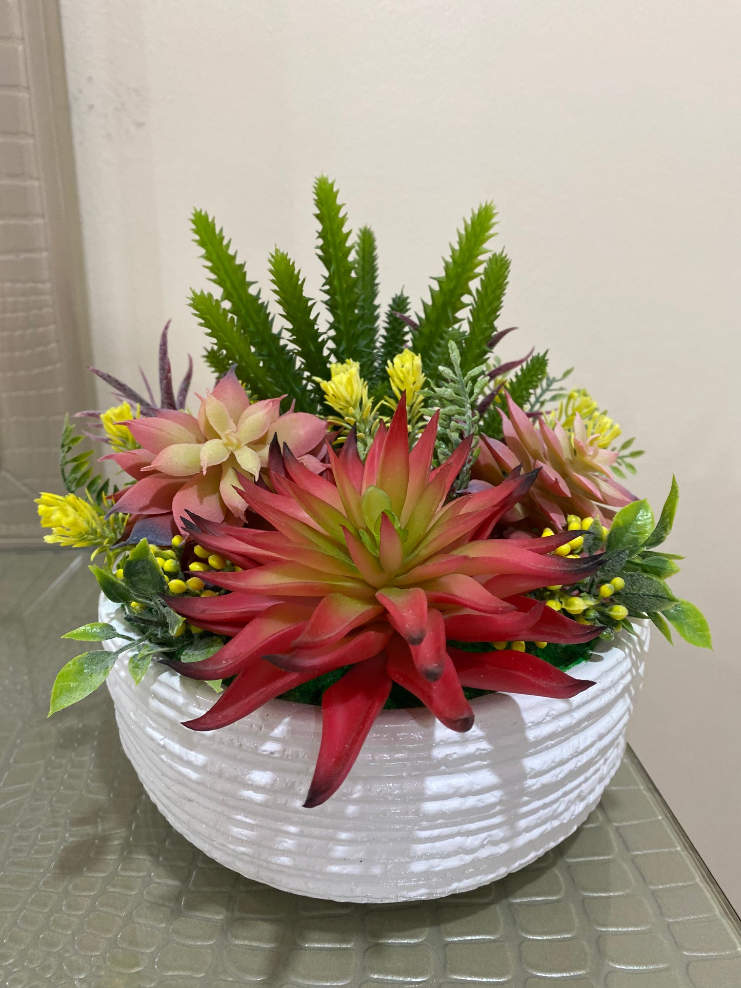 Homemade Artificial Cactus Arrangement - 1