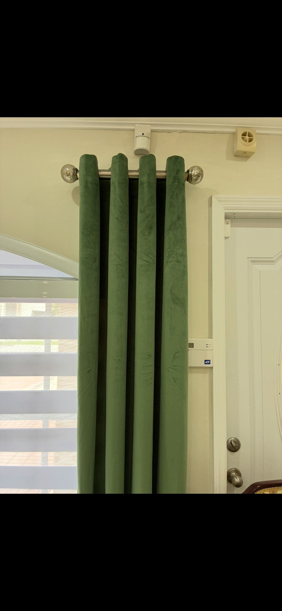 Sage Green Curtain